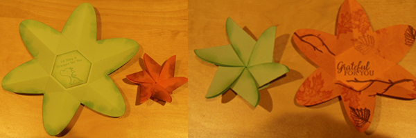 Star fold card