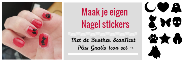 Lees meer over het artikel Maak eigen Nagel stickers met de Brother ScanNcut