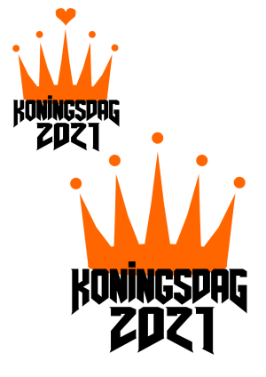 Gratis Koningsdag design voor je Brother ScanNCut of Silhouette machine