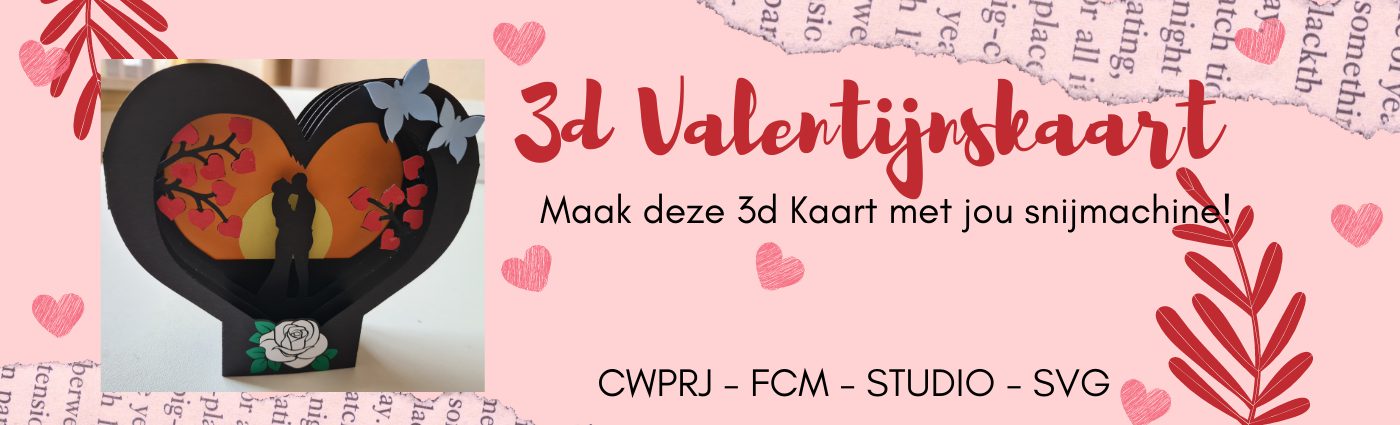 Lees meer over het artikel 3d Valentijnskaart